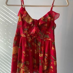 Forever 21 floral tank.